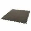 100cm black solid rubber gym flooring