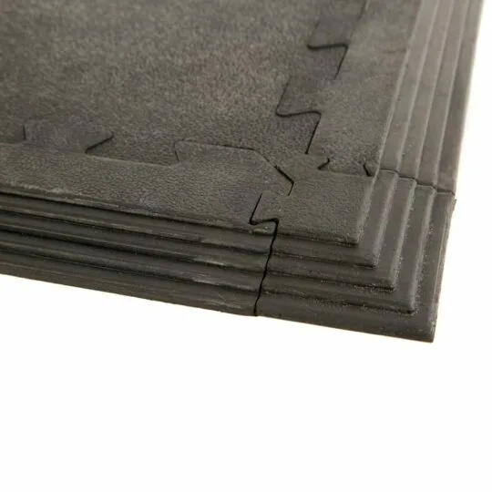 Alternative view of GYMGUARD 100cm Side Ramp (Black)