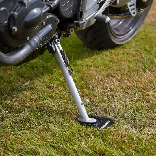 Official Duramat Motorcycle Stand Puck (Black)