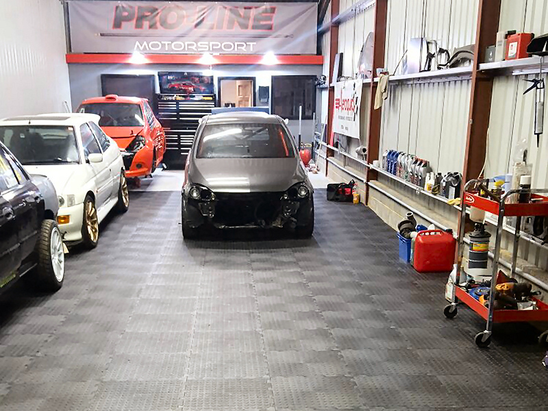 Proline Motorsport Race Into Pole Position With Duramat UK PVC Garage