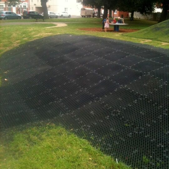 Duramat UK - DuraPARK Heavy-Duty Grass Protection Parking Mats (Black)