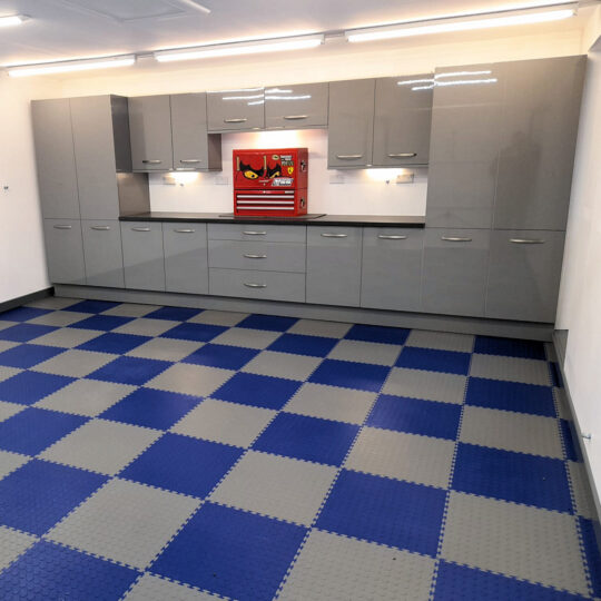 DuraStud Garage Floor Tiles at DL Racing | Duramat UK