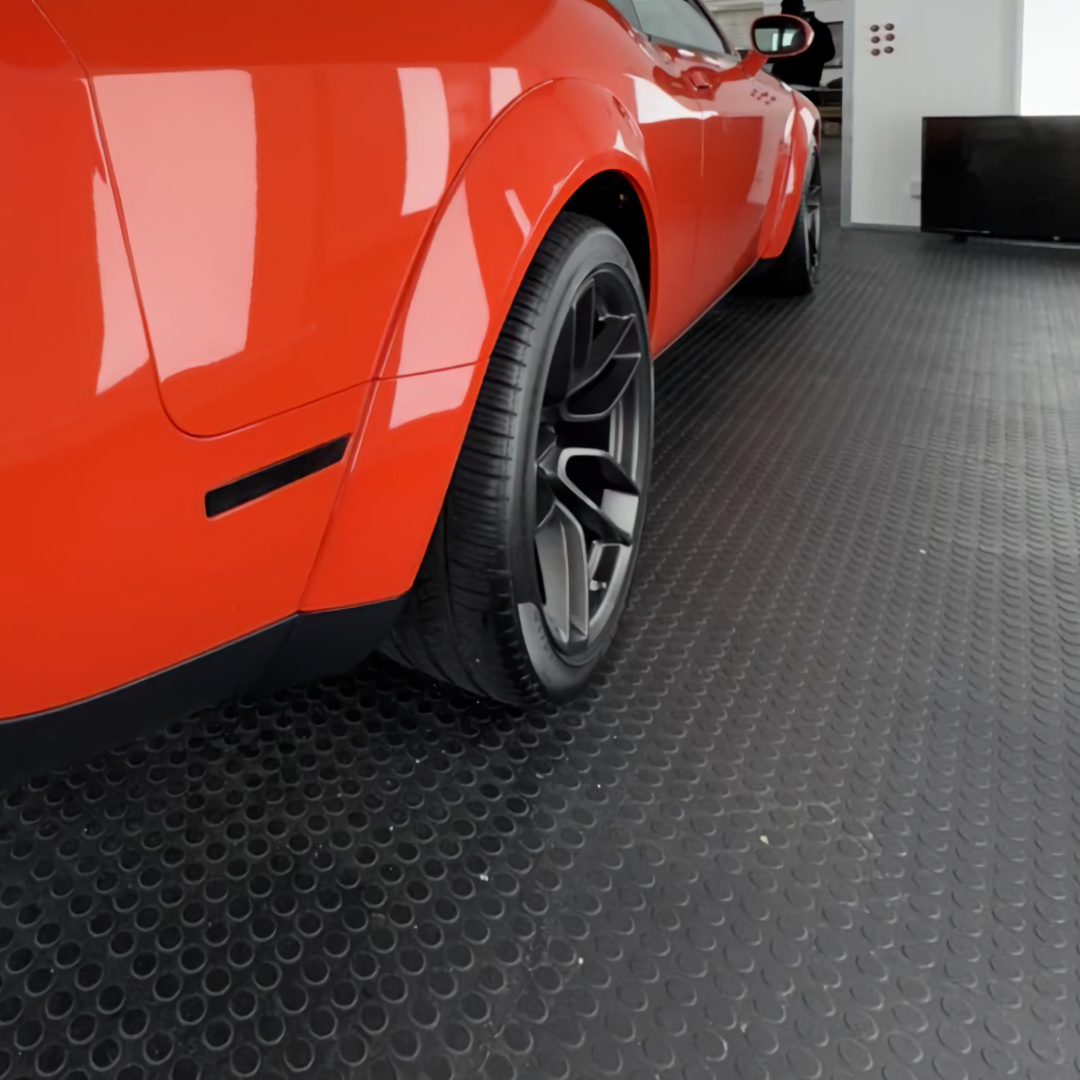 DURASTUD Garage Floor Tiles (Black) | Duramat UK