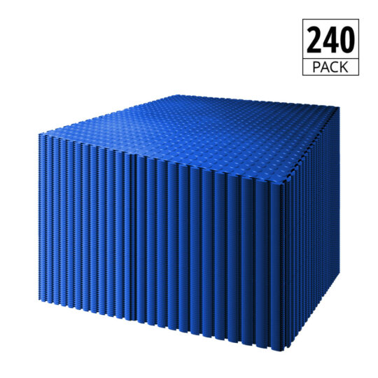 DuraStud™ Garage Floor Tiles PVC 50cm (Blue)