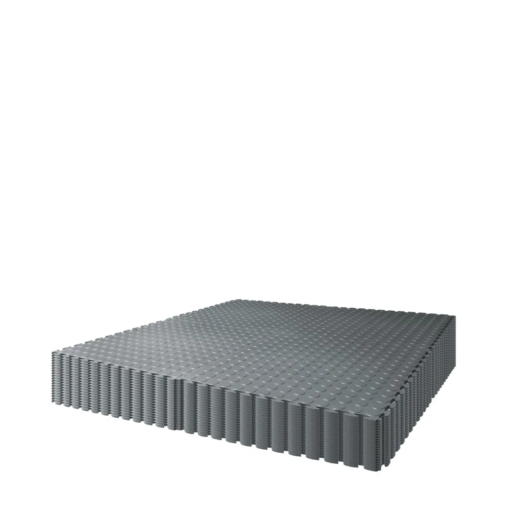 DuraStud™ Garage Floor Tiles PVC 50cm (Dark Grey) | Duramat UK