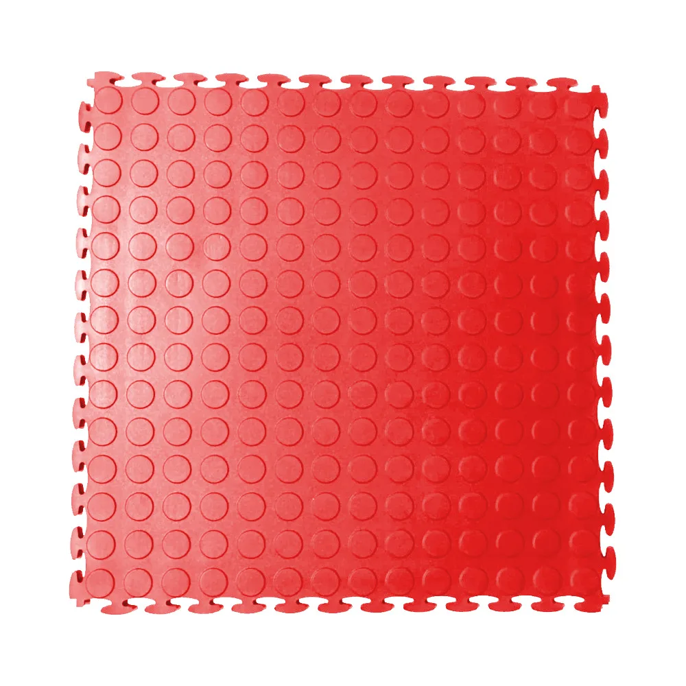 DuraStud™ Garage Floor Tiles PVC 50cm (Red)