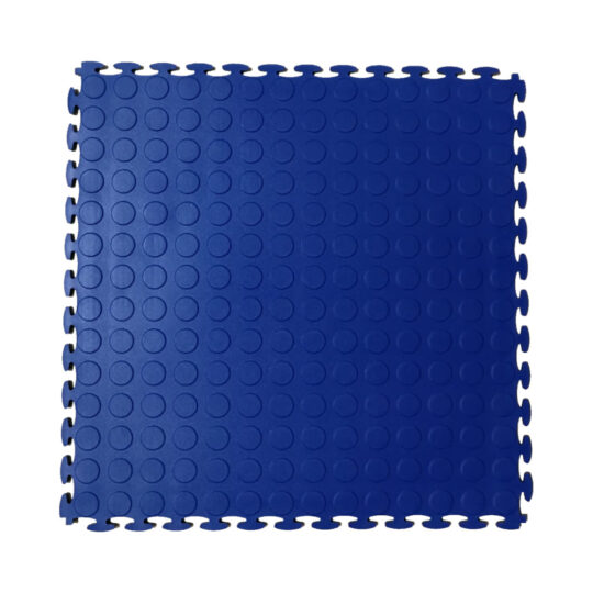 DuraStud™ Solid PVC Floor Tile 50cm (Blue)