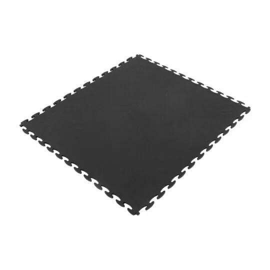 DuraTile™ PVC Garage Floor Tiles 50cm Black | Duramat UK