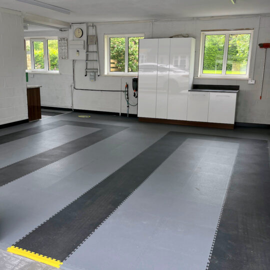 DuraTile™ PVC Garage Floor Tiles 50cm | Duramat UK
