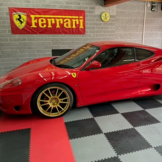 DuraTile™ PVC Garage Floor Tiles 50cm Logo Printing | Duramat UK