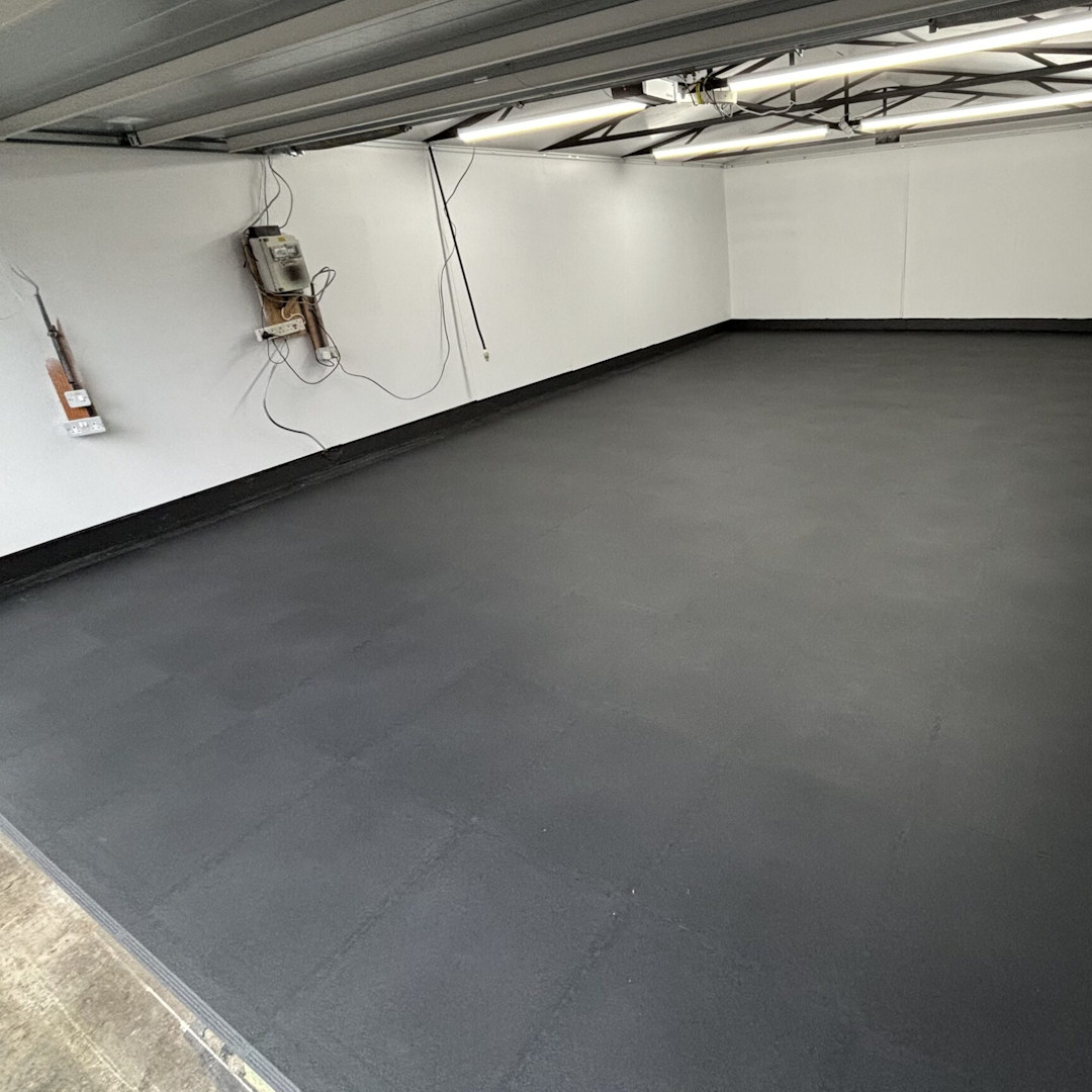 DuraTile™ Garage Floor Tiles PVC 50cm (Dark Grey)
