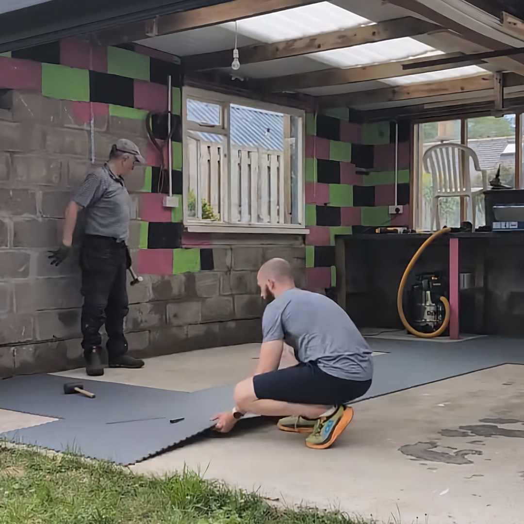 DuraTile⢠PVC Garage Floor Tiles 50cm Grey | Duramat UK