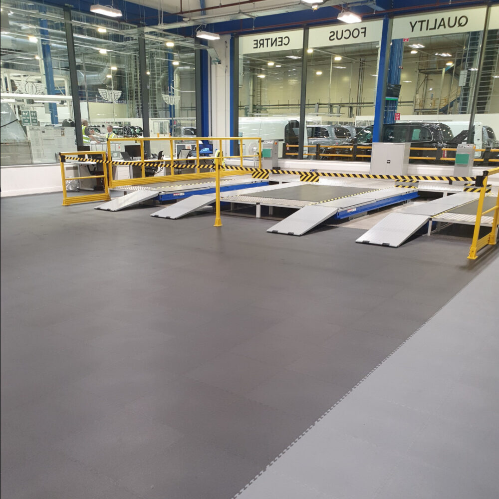 The London Electric Vehicle Company - Duramat UK Garage Flooring