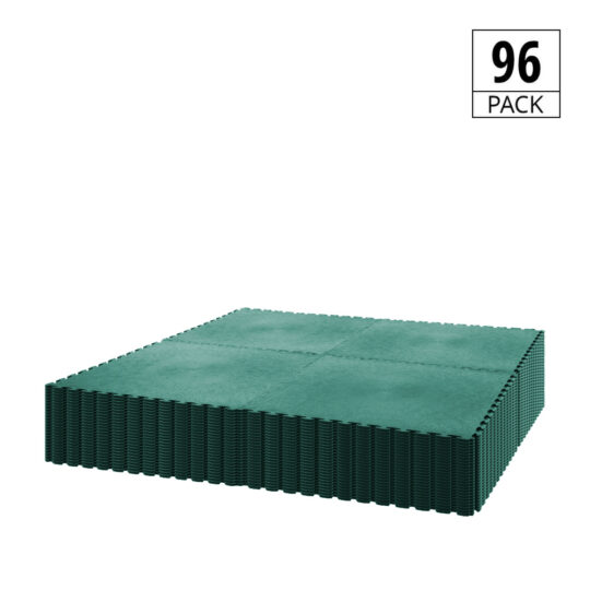 DuraTile™ PVC Garage Floor Tiles 50cm Racing Green | Duramat UK