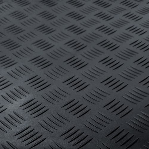 DuraTread™ Solid PVC Garage Floor Tiles 50cm Black | Duramat UK