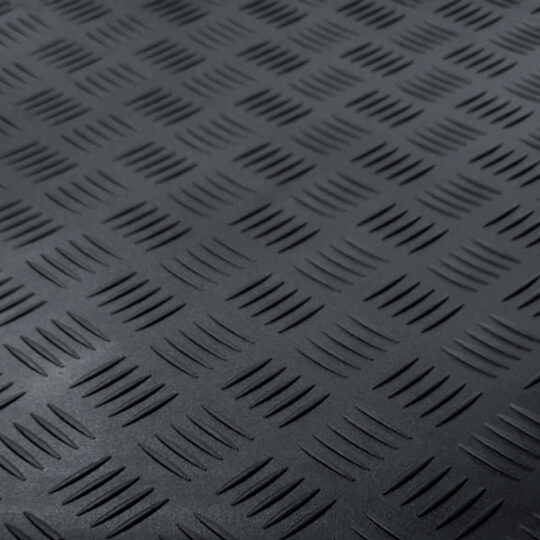 DuraTreadâ„¢ Solid PVC Garage Floor Tiles 50cm Black | Duramat UK