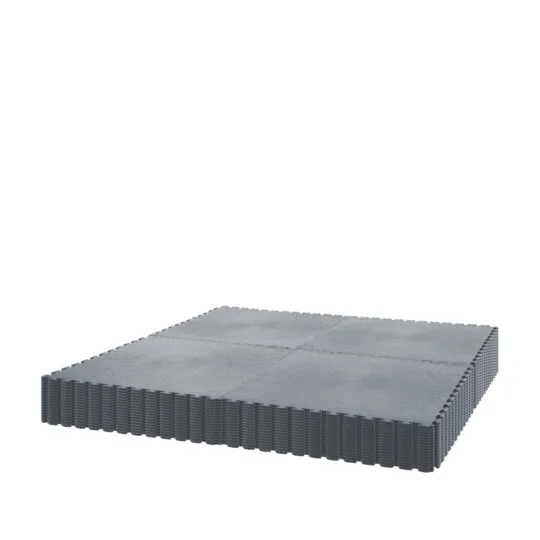 DuraTile™ PVC Garage Floor Tiles 50cm Grey | Duramat UK