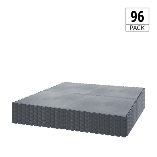 DuraTile™ PVC Garage Floor Tiles 50cm Grey | Duramat UK