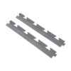 Side Ramp 2 Pack (Female) (Dark Grey) for Checker, Disc & Tread Tiles