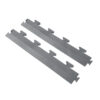 Side Ramp 2 Pack (Male) (Dark Grey) for Checker, Disc & Tread Tiles