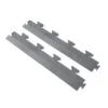 Side Ramp 2 Pack (Male) (Dark Grey) for Checker, Disc & Tread Tiles