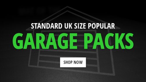 Garage flooring packs in popular UK sizes. | Duramat UK