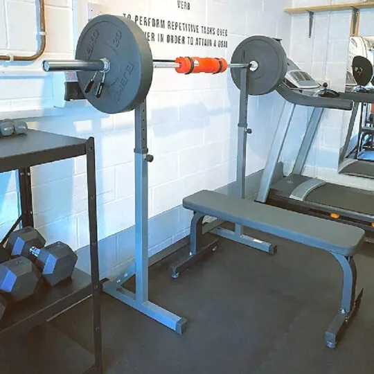 GYMGUARD™ 100cm Solid Rubber Gym Flooring 17mm (Black)